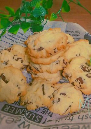 簡単さくさくチョコクッキー-レシピのメイン写真
