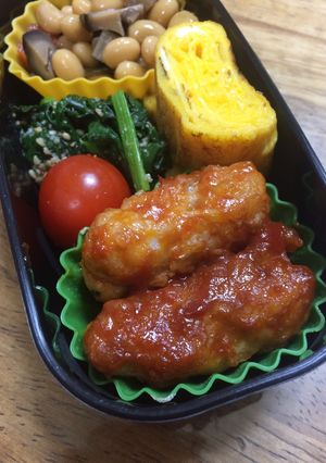 パセリが主役の肉巻きケチャップ焼き-レシピのメイン写真
