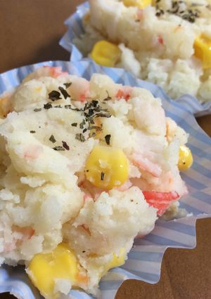 時短★簡単★カニカマ入りポテトサラダ-レシピのメイン写真