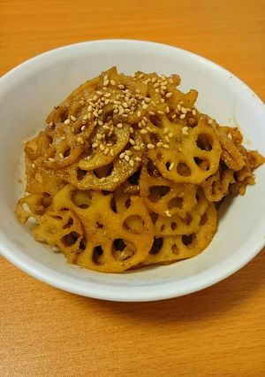 簡単にうま!栄養たっぷり蓮根のきんぴら-レシピのメイン写真