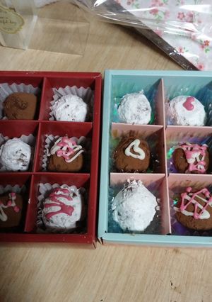 サッコが作る♪バレンタイントリュフ☆-レシピのメイン写真