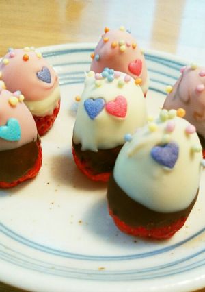 カワイイ♥苺のバレンタイン-レシピのメイン写真
