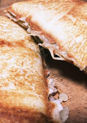 アボカド♡えのきツナチーズのホットサンド-レシピのメイン写真