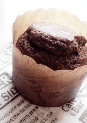 甘さひかえめチョコマフィン☆ﾟ-レシピのメイン写真