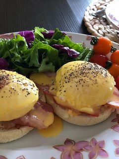 *ハワイの朝食♡エッグベネディクト*-レシピのメイン写真