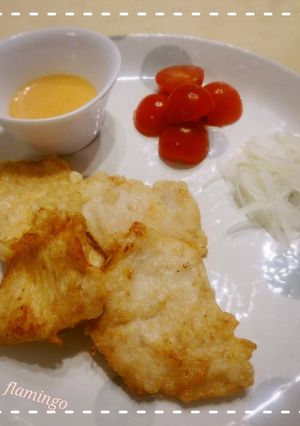 ふわっふわっ鶏と特製卵黄ソース-レシピのメイン写真