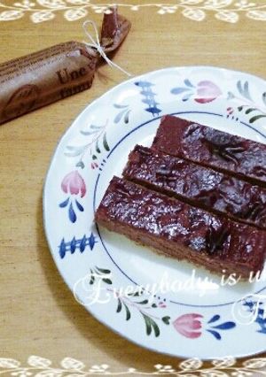 ダブルで贅沢♡チョコレートチーズケーキ-レシピのメイン写真