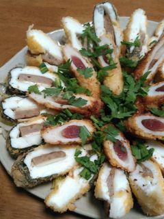 はんぺんとちくわでなにつくろう(揚げ物)-レシピのメイン写真