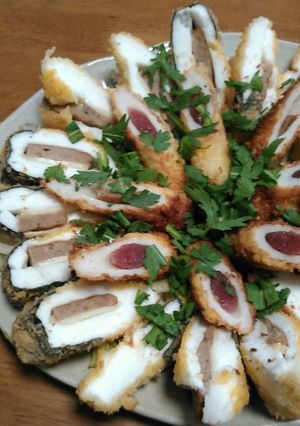 はんぺんとちくわでなにつくろう（揚げ物）-レシピのメイン写真
