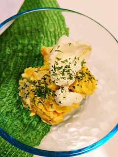 クリームチーズのかぼちゃサラダ-レシピのメイン写真