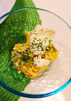 クリームチーズのかぼちゃサラダ-レシピのメイン写真