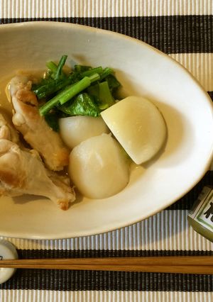 手羽元と丸ごとかぶのほっこりスープ-レシピのメイン写真