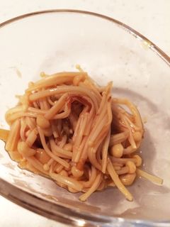 あと一品。すぐできる!えのきの鰹節煮-レシピのメイン写真