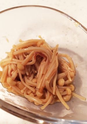 あと一品。すぐできる！えのきの鰹節煮-レシピのメイン写真