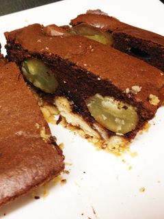 栗入り濃厚チョコケーキ-レシピのメイン写真
