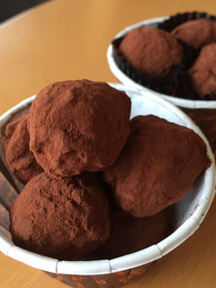 レンジで簡単☆パリッとトリュフチョコ-レシピのメイン写真