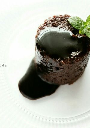ﾚﾝｼﾞ　ﾁｮｺｹｰｷ-レシピのメイン写真