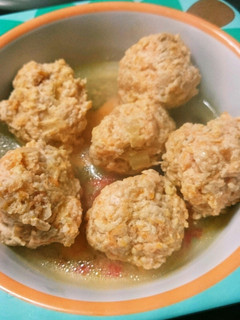 鶏と野菜の団子味噌汁 離乳食完了~大人-レシピのメイン写真