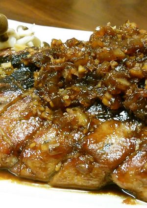 本マグロのステーキ。-レシピのメイン写真