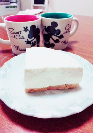 簡単レアチーズケーキ♪-レシピのメイン写真
