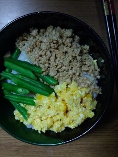3色そぼろ丼-レシピのメイン写真