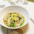 かぶのそぼろ煮
