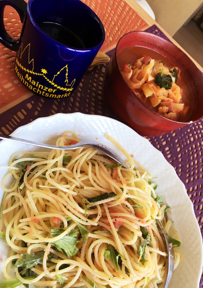 紫蘇とたらこの和風パスタ-レシピのメイン写真