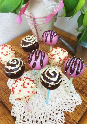 ロリポップ＊チョコレート☆(トリュフ)-レシピのメイン写真