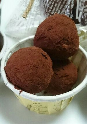 大人の味♪ラムチョコトリュフ♪♪-レシピのメイン写真
