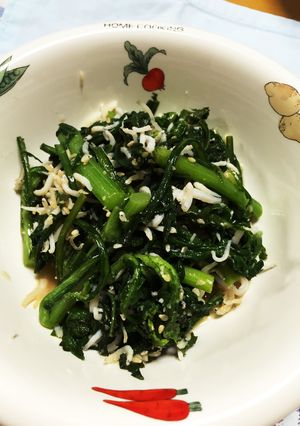 春菊エゴマ油-レシピのメイン写真