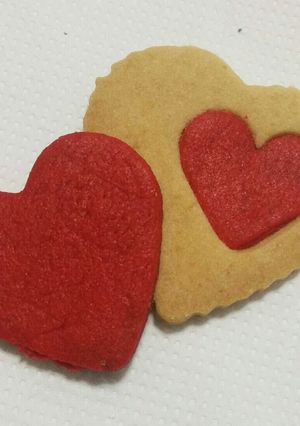 ☆ﾊｰﾄの型抜きｸｯｷｰ☆-レシピのメイン写真