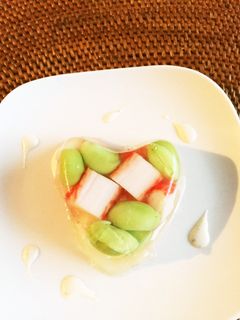 枝豆とクリームチーズのテリーヌ-レシピのメイン写真