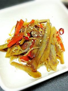 ぴりっと辛い【定番】きんぴらごぼう-レシピのメイン写真