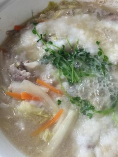 とろろ豚鍋-レシピのメイン写真