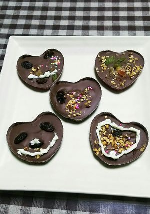超簡単★子供と作るバレンタインチョコ♪-レシピのメイン写真