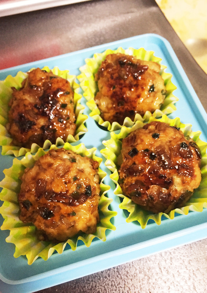 簡単♪混ぜて焼くだけ♪つくねの照り焼き♪-レシピのメイン写真