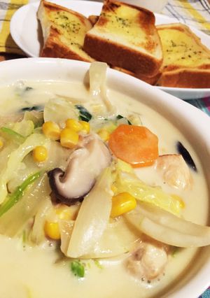 野菜たっぷり☆白菜のクリーム煮-レシピのメイン写真