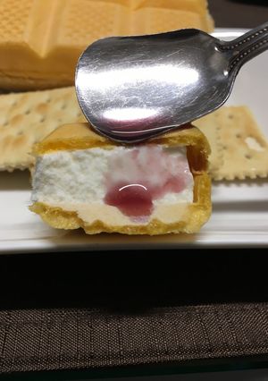 バニラモナカと赤ワイン-レシピのメイン写真