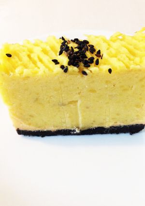 オレオ底で♪しっとりスイートポテトケーキ-レシピのメイン写真