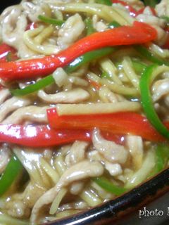 ○○ 青椒肉絲丼 ○○-レシピのメイン写真