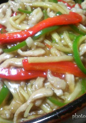 ○○ 青椒肉絲丼 ○○-レシピのメイン写真