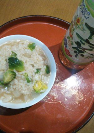 栄養満点☆十六茶のあったか雑炊♪-レシピのメイン写真