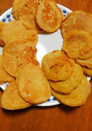 ずぼら離乳食　BF活用ホットケーキ-レシピのメイン写真