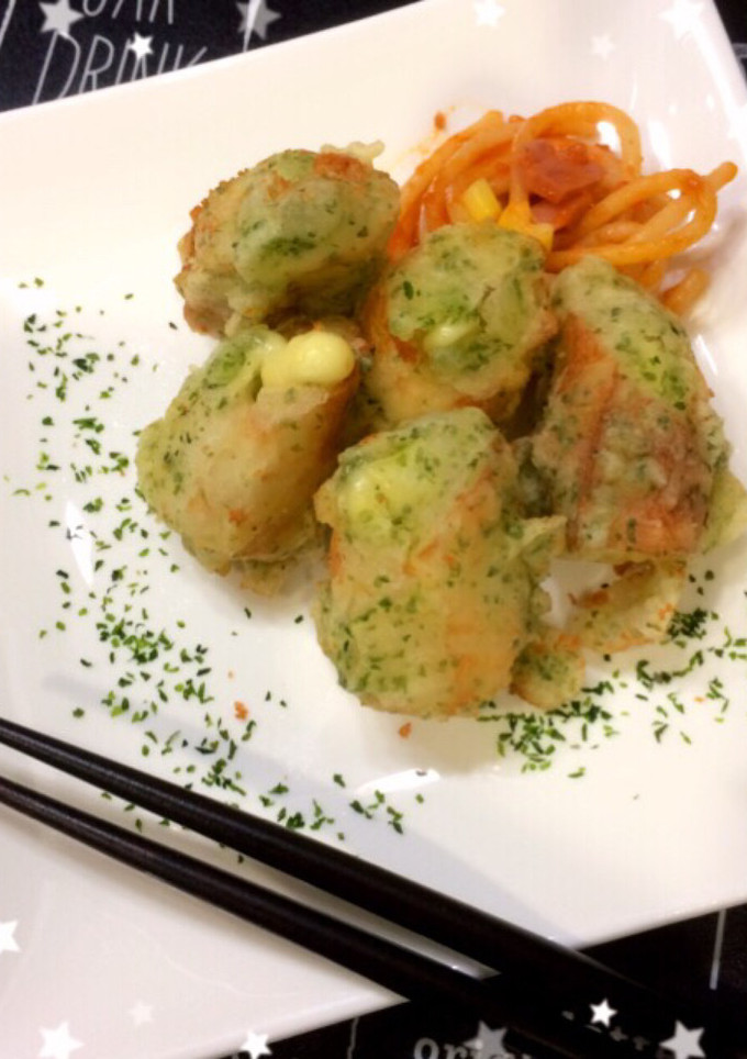 お弁当に★チーズinちくわの磯辺揚げ-レシピのメイン写真