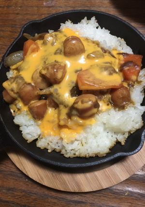 チーズカレードリアスキレット版-レシピのメイン写真