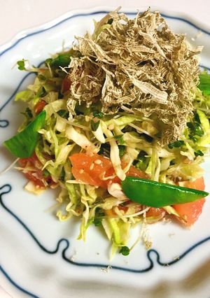 白ワインにぴったり とろろ昆布サラダ-レシピのメイン写真