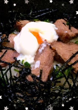簡単★炊飯器de煮豚チャーシュー丼-レシピのメイン写真