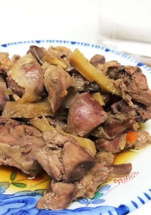 お手軽トリ肝煮-レシピのメイン写真