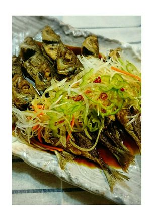 ご飯にお酒のつまみに…鯵の南蛮漬け❣❣-レシピのメイン写真