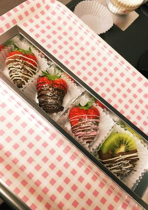 いちごチョコディップ-レシピのメイン写真